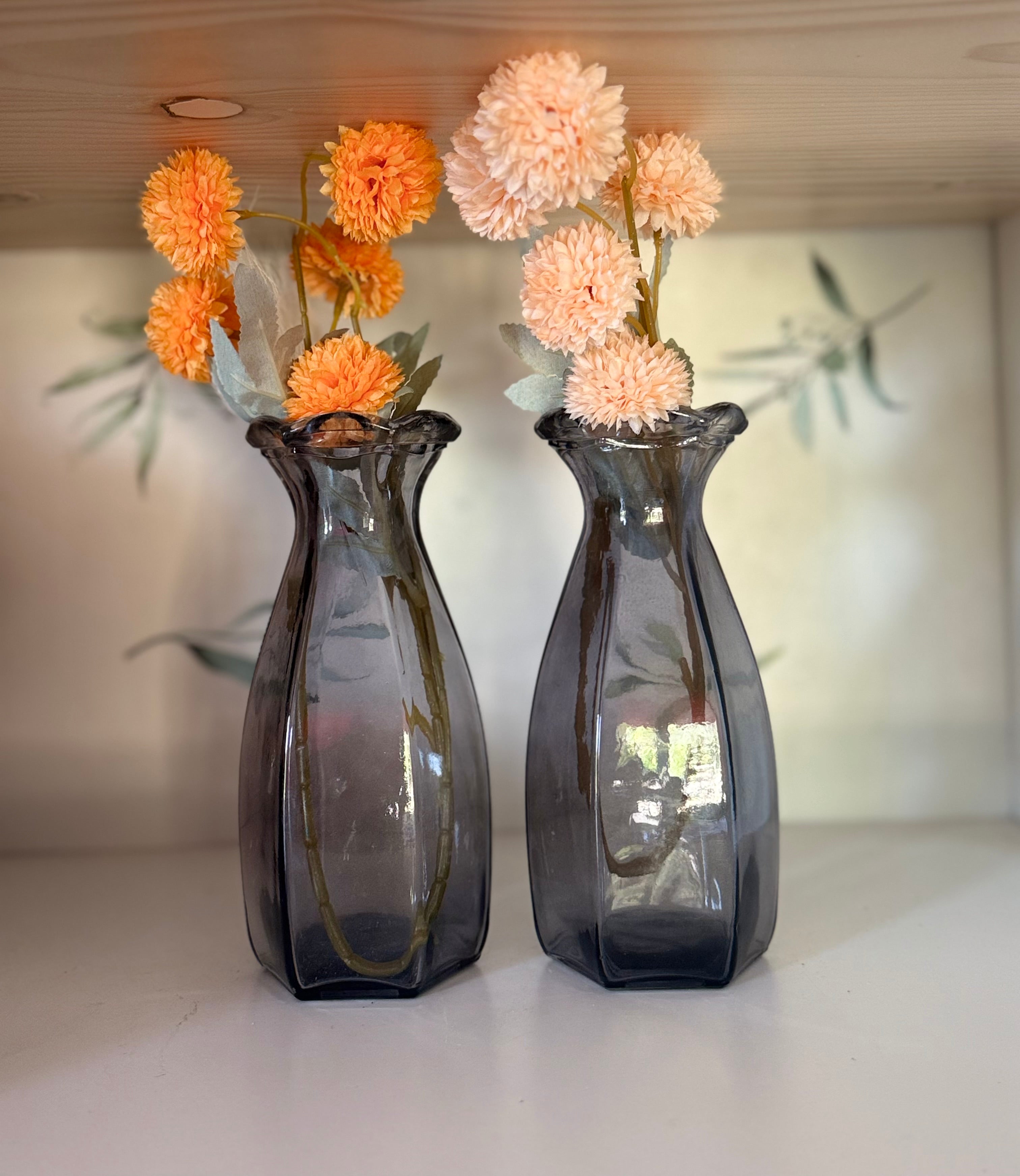 Glass vases